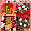 4 Sets 2 Colors Christmas Themed Paper Shredded Paper Filler OCOR-SP0001-04-5