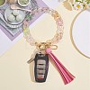 Chain Link Wristlet Keychain HJEW-SW00014-06-4