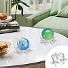 Bees Zinc Alloy Crystal Ball Display Bases AJEW-WH0796-07B-5