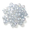 UV Plating Luminous Transparent Acrylic Beads OACR-P010-07D-3