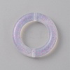 Ring Glitter Silicone Beads SIL-WH0016-07A-01-1
