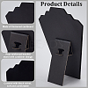 Velvet with Paperboard Necklace Bust Display Stands NDIS-WH0017-05A-4