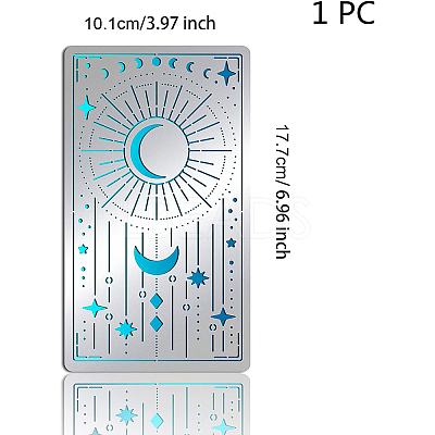 Stainless Steel Cutting Dies Stencils DIY-WH0242-216-1