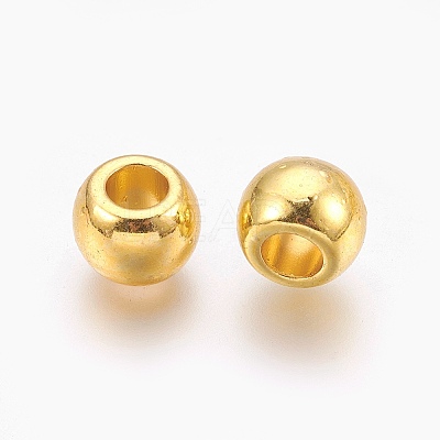 Tibetan Style Alloy Beads K08T4-G-RS-1