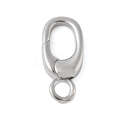 Brass Spring Gate Ring KK-L245-04P-02-1