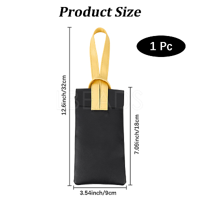 PVC Imitation Leather Eyeglass Cases ABAG-CN0001-66A-1