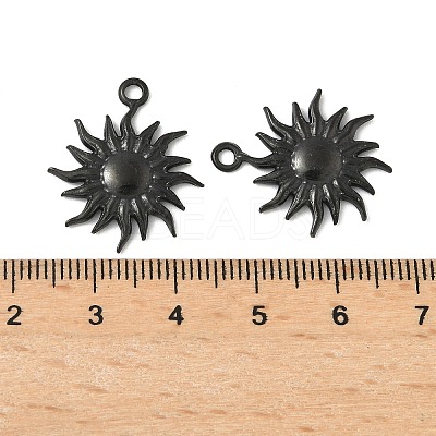 Ion Plating(IP) 304 Stainless Steel Pendants STAS-P322-09B-1