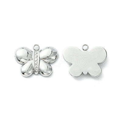 Non-Tarnish 304 Stainless Steel Pendants STAS-L269-030P-1