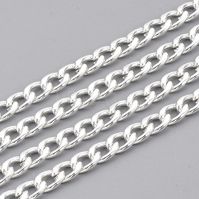 304 Stainless Steel Cuban Link Chains CHS-T002-03B-1