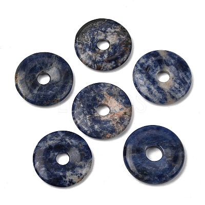 Natural Sodalite Pendants G-A320-01A-18-1