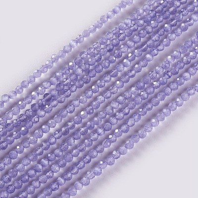 Glass Beads Strands EGLA-E057-02A-07-1