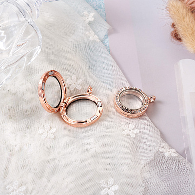 4Pcs 2 Style Alloy Glass Crystal Rhinestone Pendants PALLOY-TA0002-36D-1