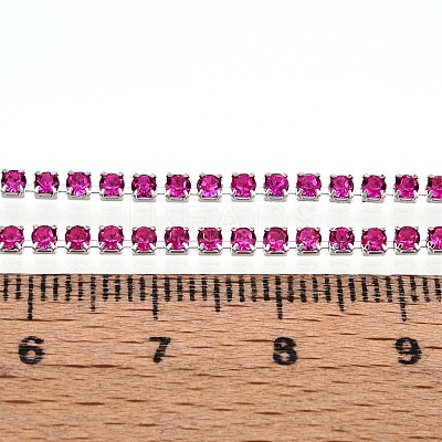 Iron Rhinestone Cup Chains CH-T006-02A-06-1