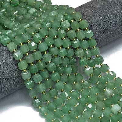 Natural Green Aventurine Beads Strands G-K389-A19-01-1