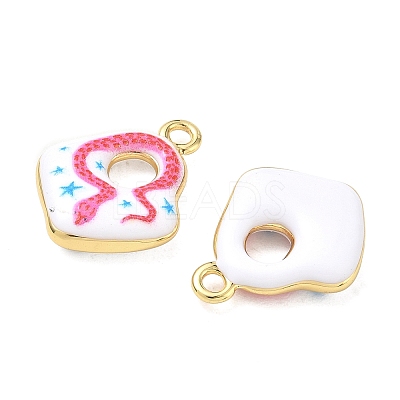 Printed Brass Pendants KK-CBA42CA-04G-03-1
