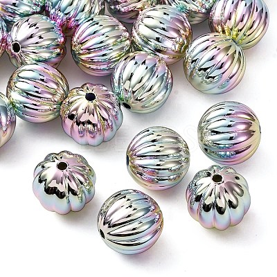 UV Plating Opaque Acrylic Beads LS-OACR-G052-03-1