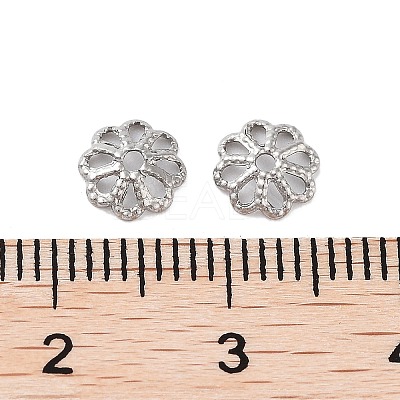 Non-Tarnish 316 Stainless Steel Bead Caps X-STAS-K274-04P-1