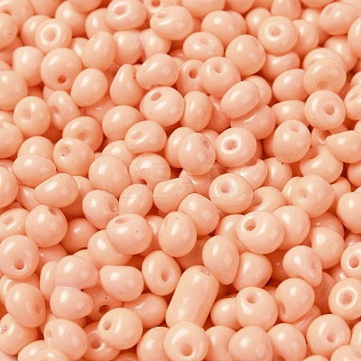 6/0 Opaque Baking Paint Glass Seed Beads X1-SEED-M012-02A-18-1