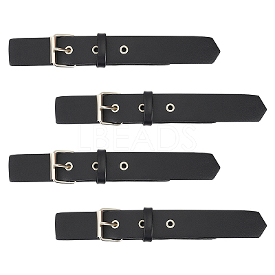 PU Imitation Leather Buckles BUTT-WH0027-46P-02-1