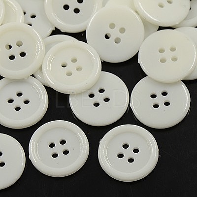 Acrylic Sewing Buttons BUTT-E076-B-01-1