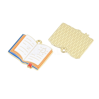 Alloy Enamel Pendants ENAM-L055-01D-01-1