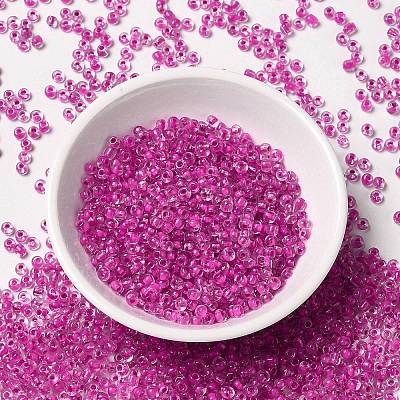 8/0 Transparent Glass Seed Beads SEED-F003-03B-06-1