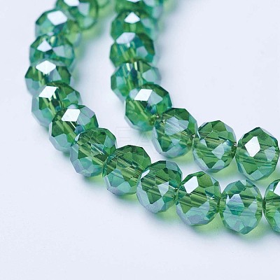 Electroplate Glass Beads Strands EGLA-A034-T3mm-A10-1