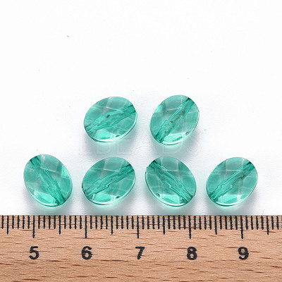 Transparent Acrylic Beads TACR-S154-18A-68-1