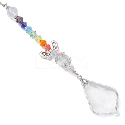 Glass Window Hanging Suncatchers HJEW-JM04524-1