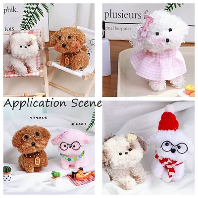 Polyester Plush Sticks DIY-Z031-01I-1