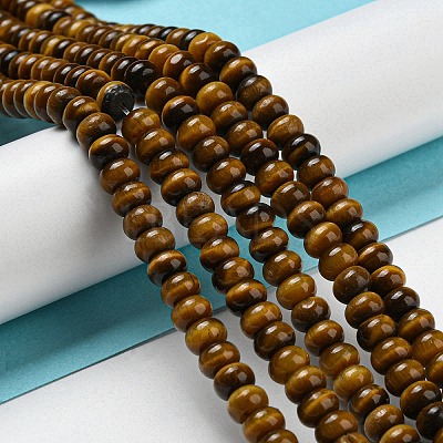 Natural Tiger Eye Beads Strands G-K343-B02-01-1
