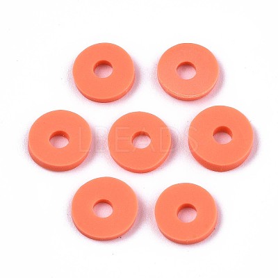 Handmade Polymer Clay Beads LS-CLAY-Q251-8.0mm-55-1