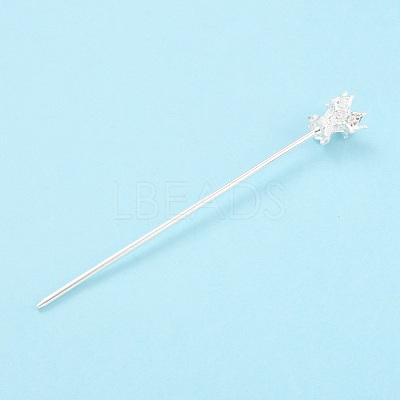 Alloy Hair Stick Findings FIND-O002-01S-1