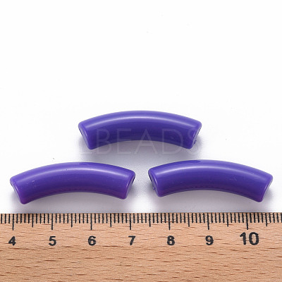 Opaque Acrylic Beads MACR-S372-002B-S017-1