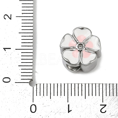 304 Stainless Steel European Beads STAS-O097-47P-01-1