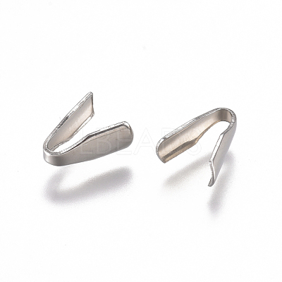 Tarnish Resistant 304 Stainless Steel Cord Ends X-STAS-L234-159A-1