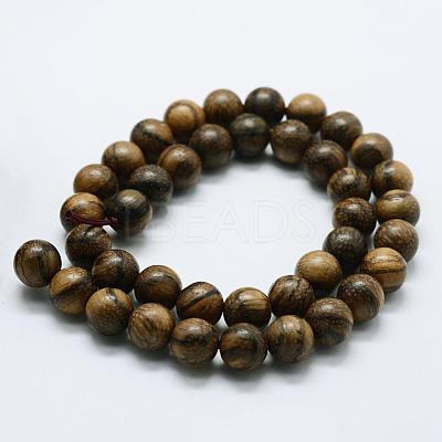 Natural Wood Beads Strands WOOD-F006-04-10mm-1