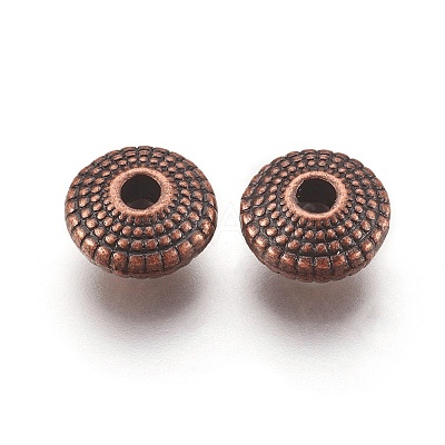 Tibetan Style Alloy Spacer Beads LS-RLF0391Y-1