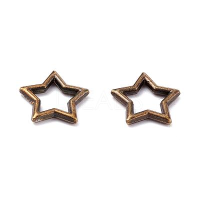 Zinc Alloy Links PALLOY-WH0036-21AB-1-1