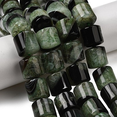 Natural Agate Beads Strands G-F820-P01-01D-1