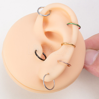 316L Surgical Stainless Steel Cartilage Earrings WGCE3BC-01-1