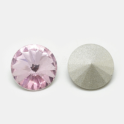 Pointed Back Glass Rhinestone Cabochons RGLA-T086-6mm-10-1