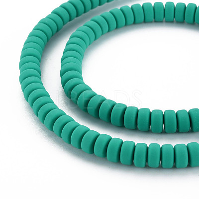 Handmade Polymer Clay Beads Strands CLAY-N008-64-1