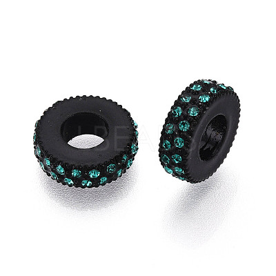 Alloy European Beads MPDL-S067-24B-B-1