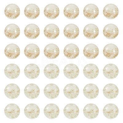 50Pcs Handmade Sand Lampwork Beads LAMP-TA0001-60A-1