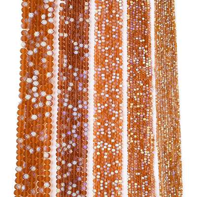 Transparent Glass Beads Strands LS-EGLA-A044-T6mm-MB04-1
