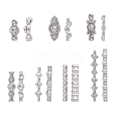 35pcs 7 style Alloy Bar Spacers FIND-FW0001-21-1