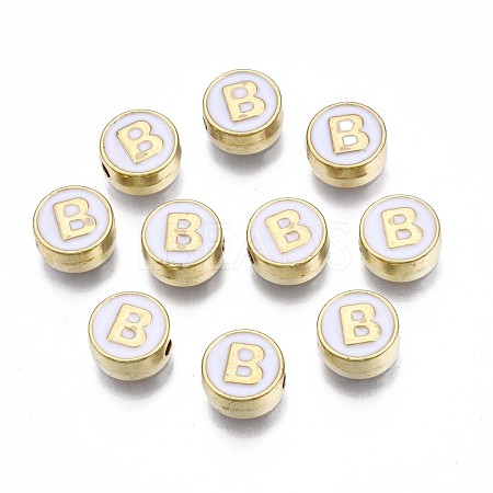 Alloy Enamel Beads ENAM-N052-006-01B-RS-1