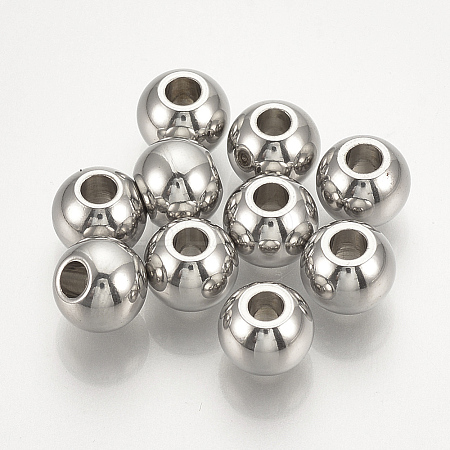 Non-Tarnish 304 Stainless Steel Spacer Beads LS-X-STAS-T021-3-1