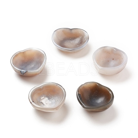 Raw Natural Agate Ashtray Stone Home Display Decorations G-I264-05-1